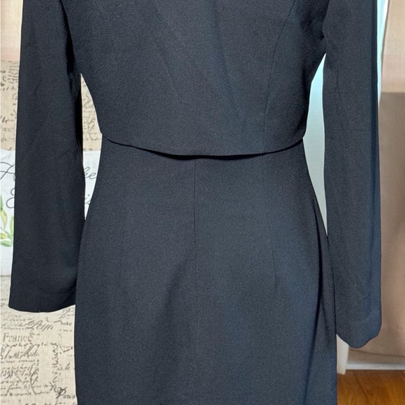 Women’s Black Two piece Set..Dress with Jacket by Nah Nah .. size 8 - Picture 6 of 6